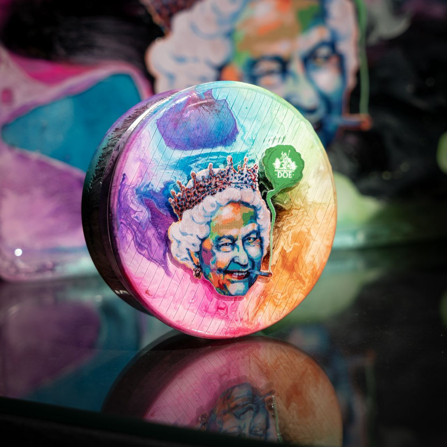 Queen Resin 4 Piece Rolling set ( hand made )