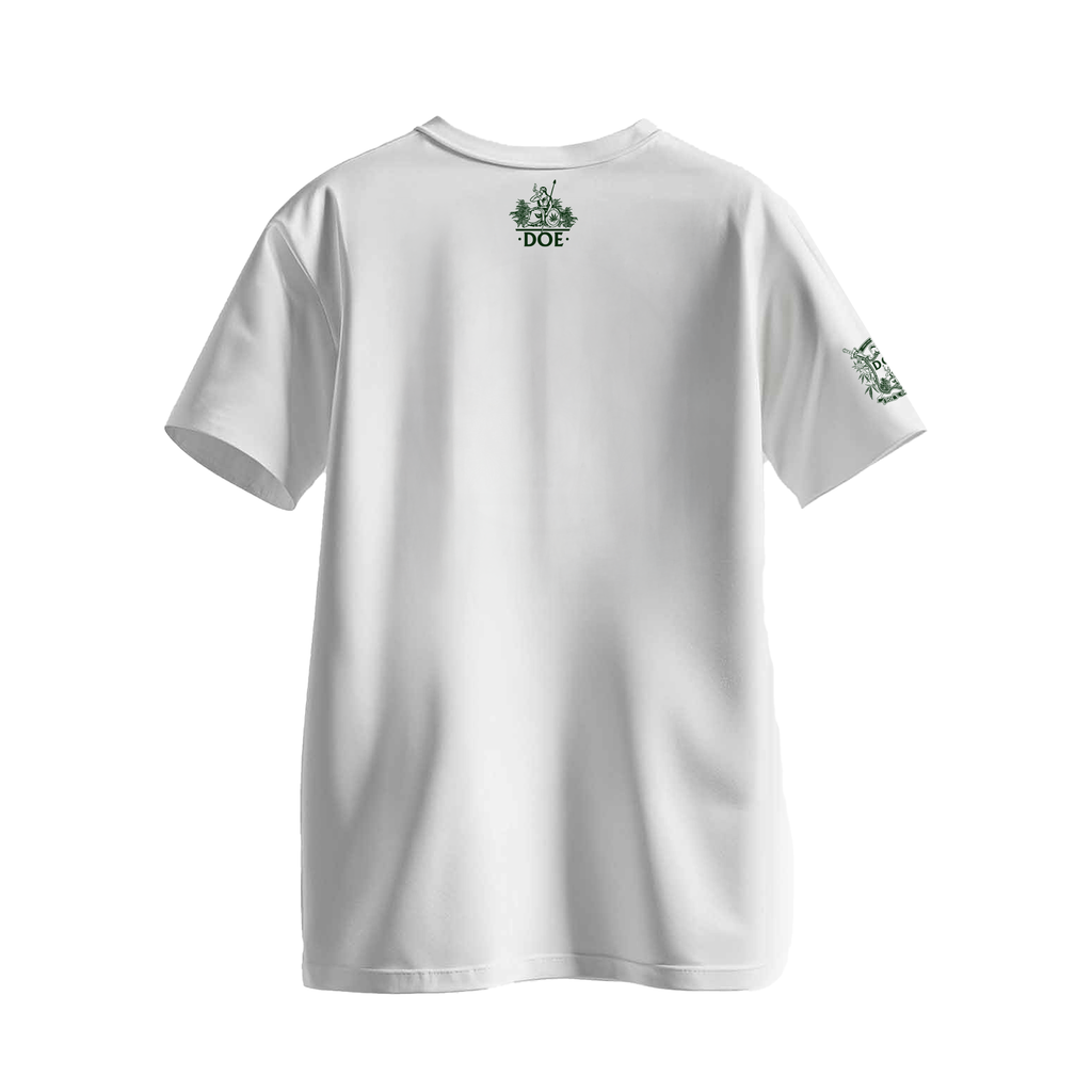 DOE Botanical Box logo - T-SHIRT - White