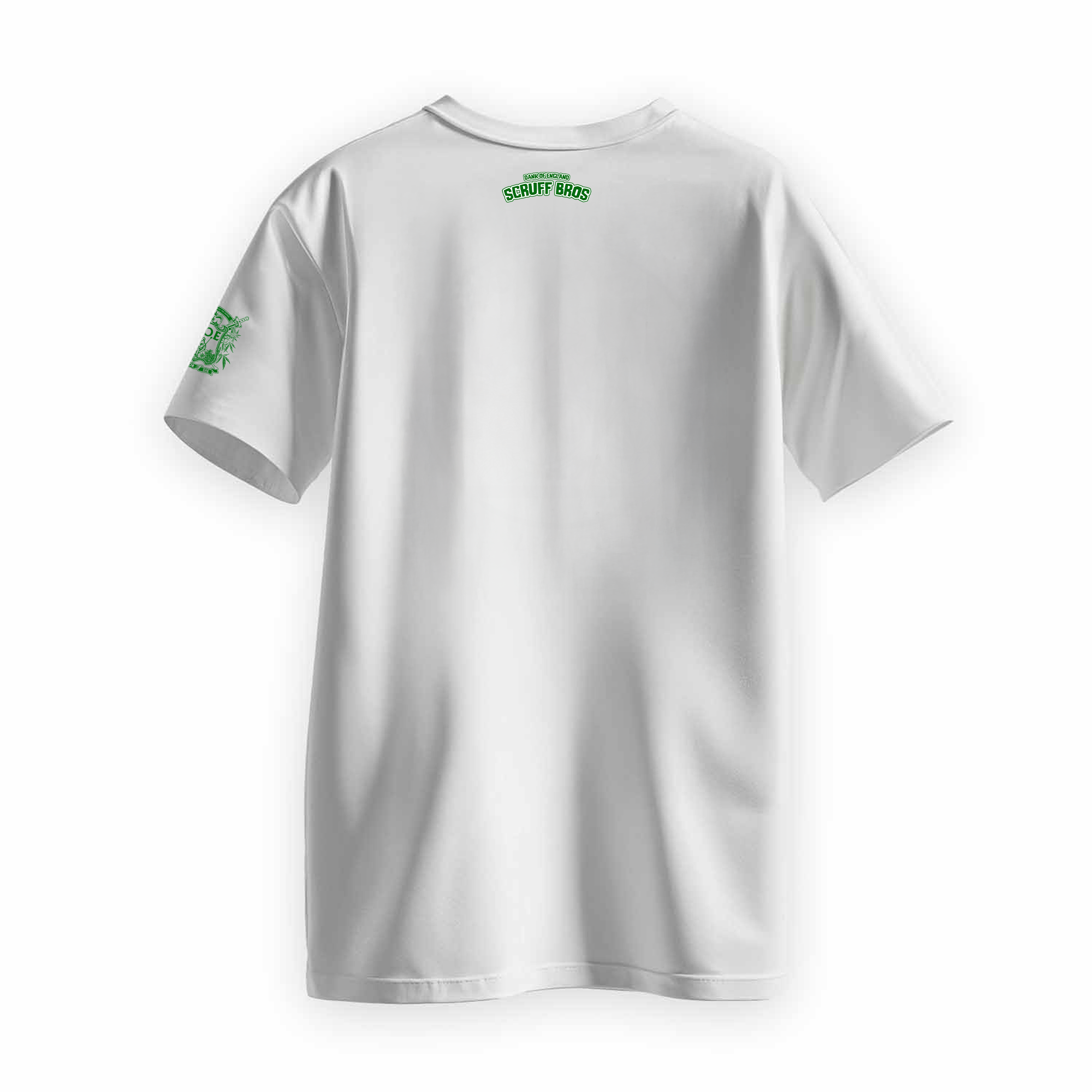 DOE X SCRUFF BROS T-Shirt WHITE