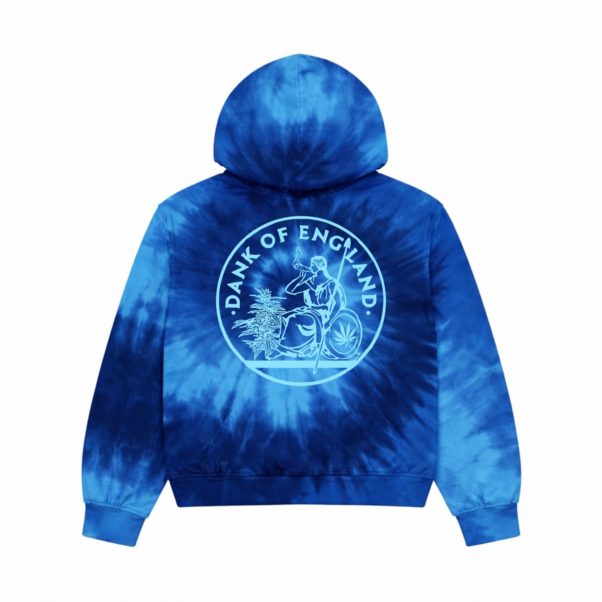 DOE Ocean  Blue Tie-Dye - Hoody
