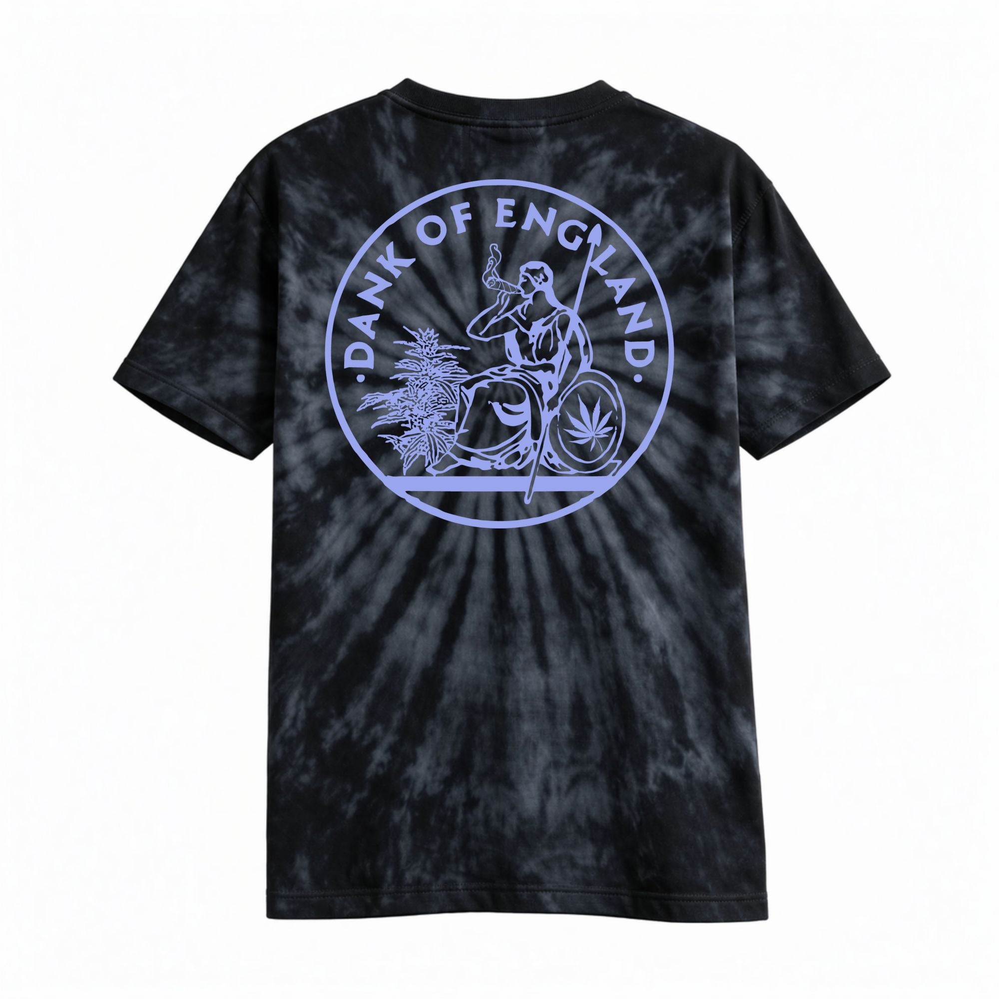 DOE Black / Purple Spider Tie-Dye - T-Shirt
