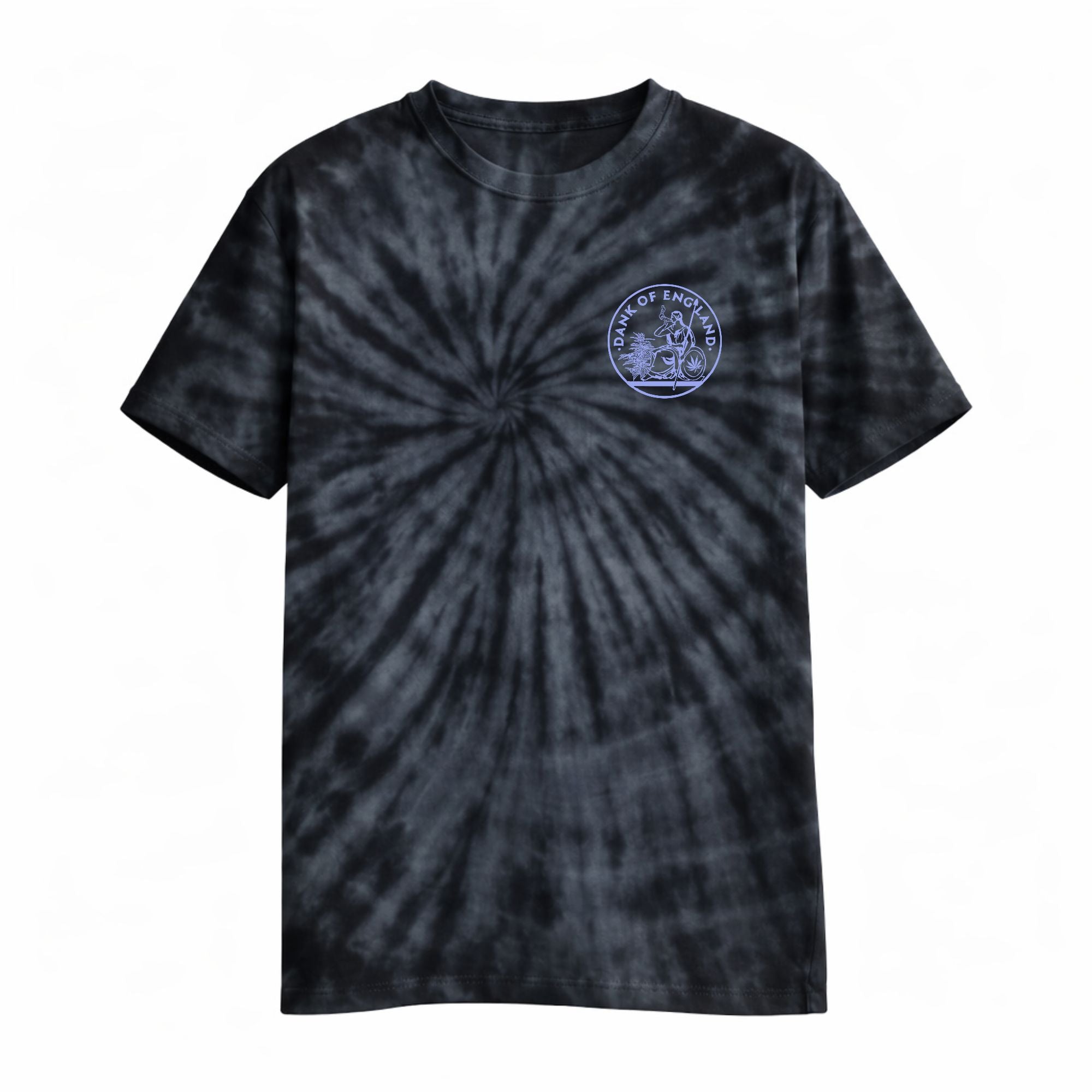 DOE Black / Purple Spider Tie-Dye - T-Shirt