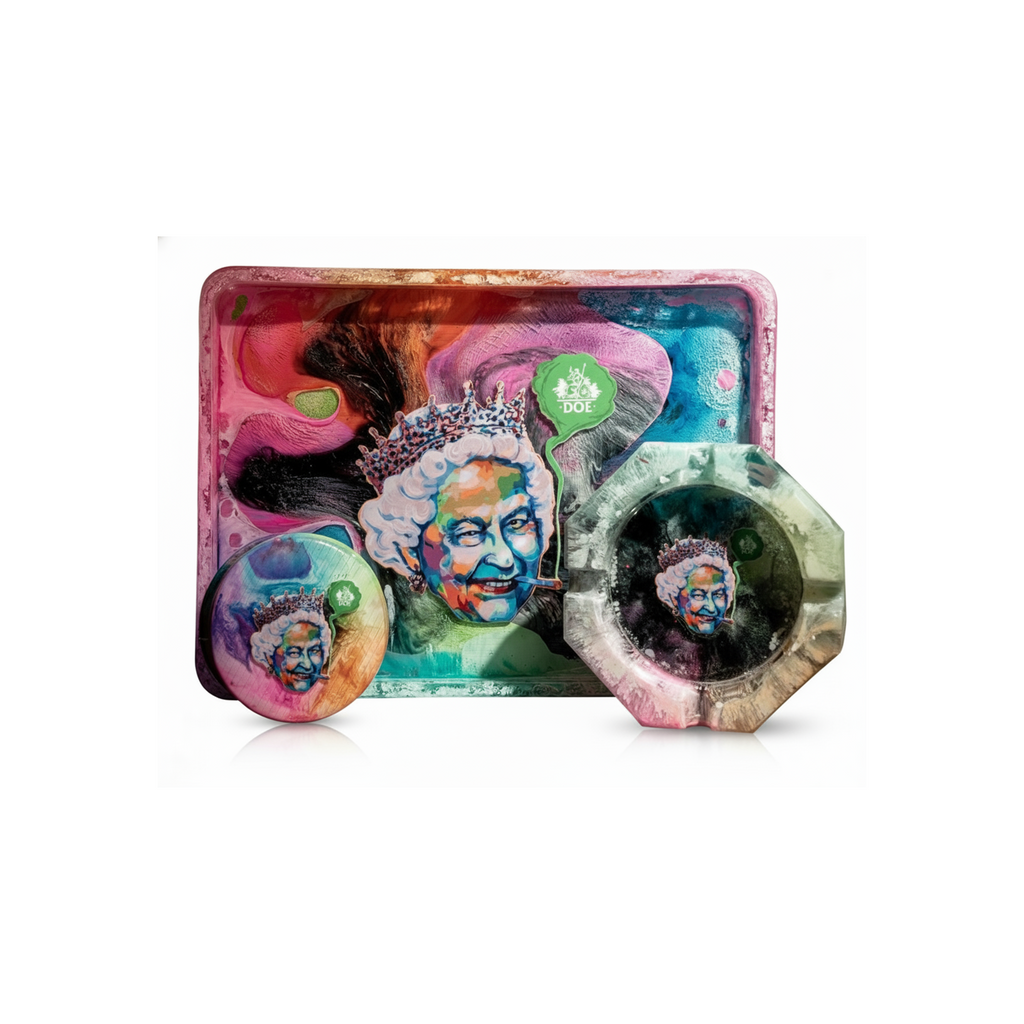 Queen Resin 4 Piece Rolling set ( hand made )