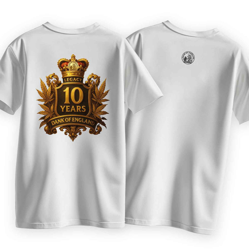 10 Years Legacy Badge T-Shirt