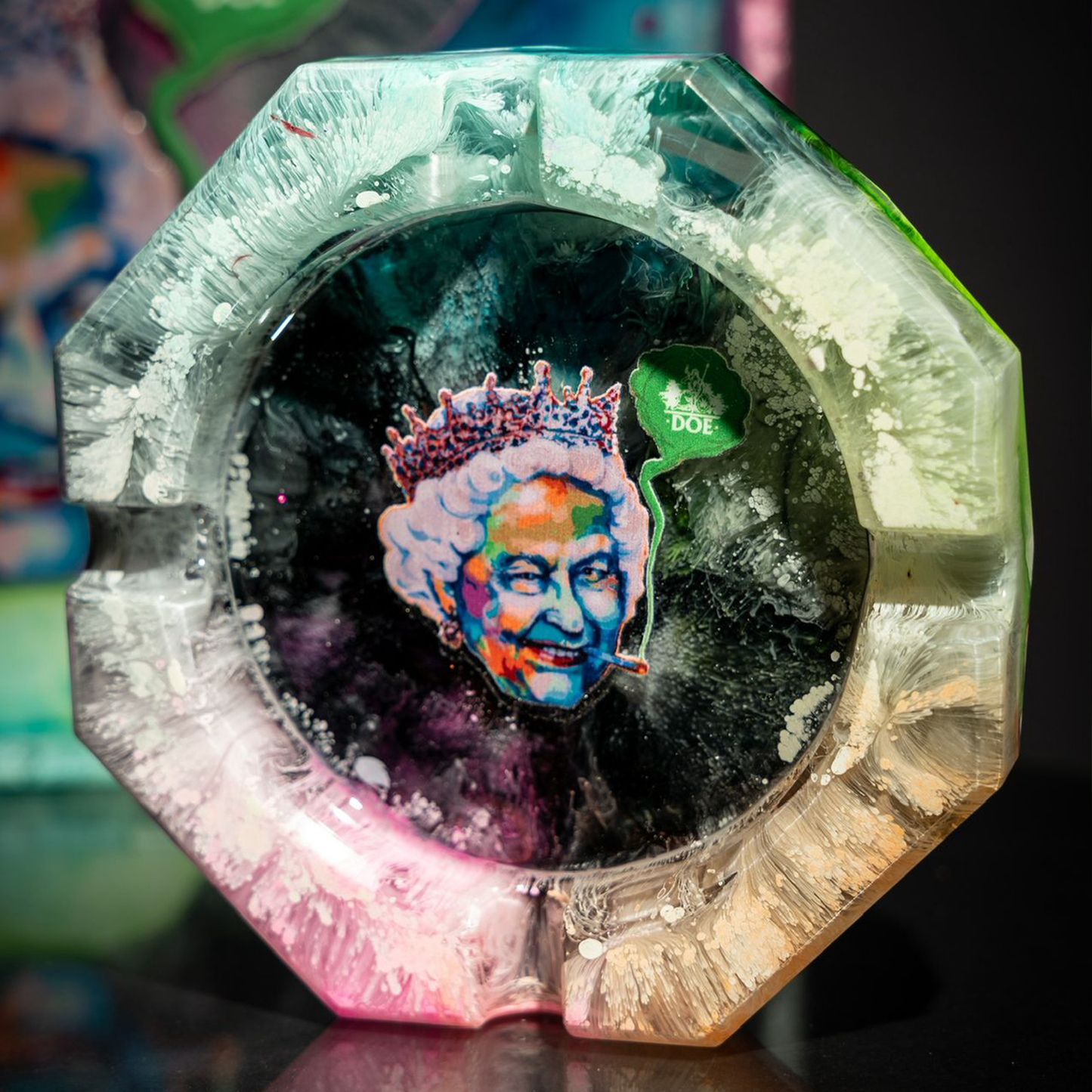 Queen Resin 4 Piece Rolling set ( hand made )