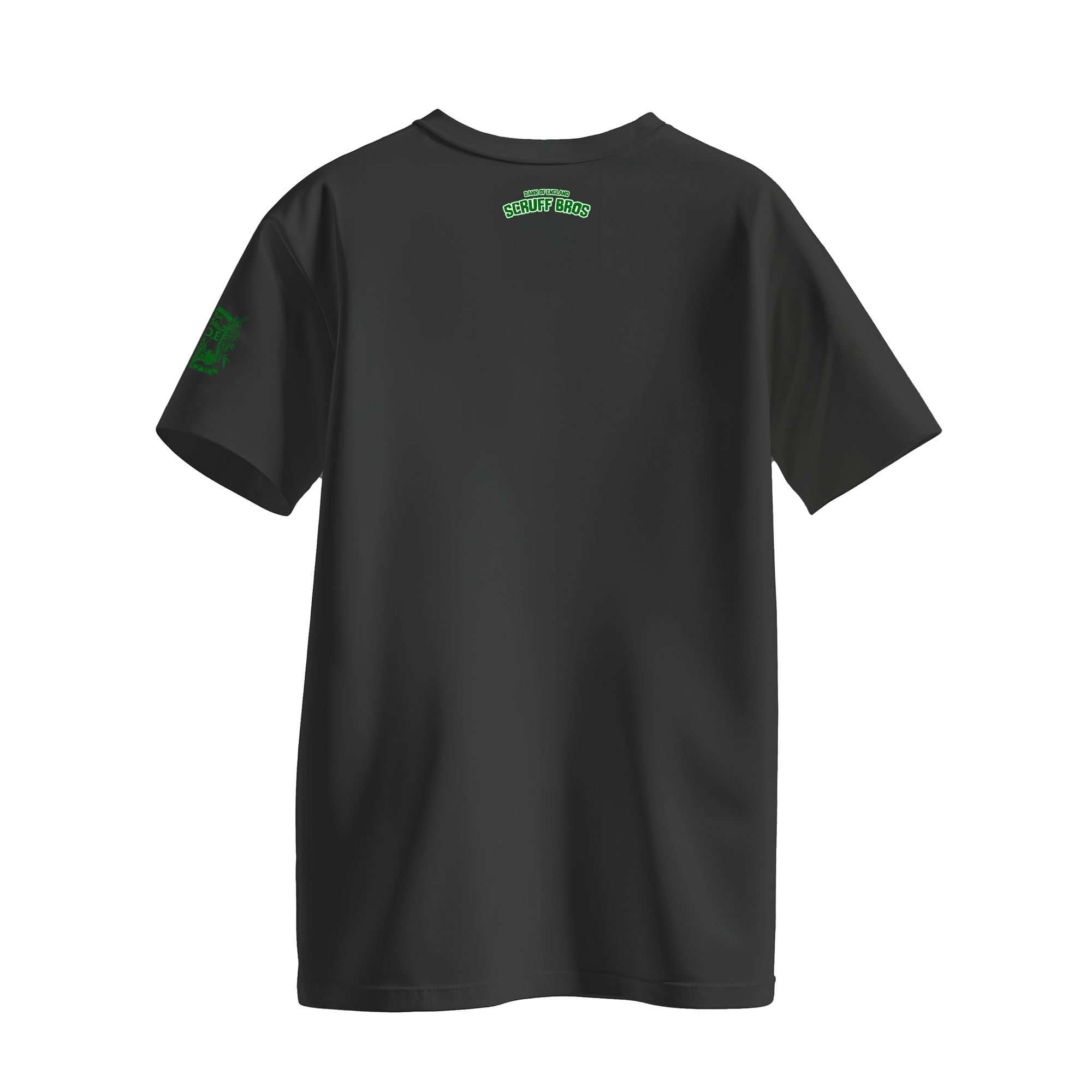 DOE X SCRUFF BROS T-Shirt BLACK